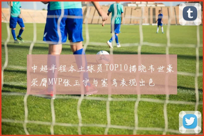 中超半程本土球员TOP10揭晓韦世豪荣膺MVP张玉宁与塞鸟表现出色